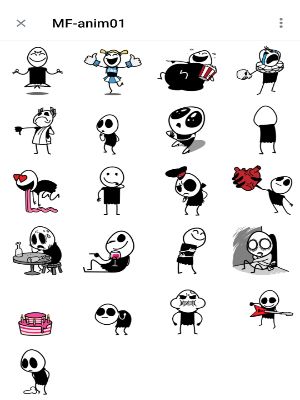 MF-anim01 Telegram Animated Sticker pack