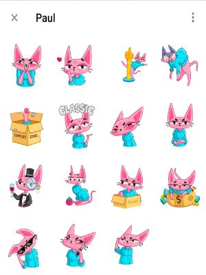 Paul Telegram Animated Sticker pack