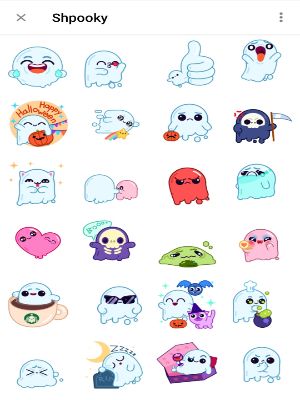 Shpooky Telegram Animated Sticker pack