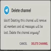How to delete/destroy Telegram Channel (with screenshots)