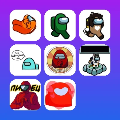Among Us Telegram Stickers