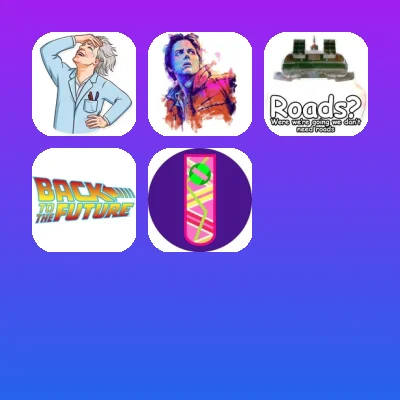 Back to the Future Telegram Stickers