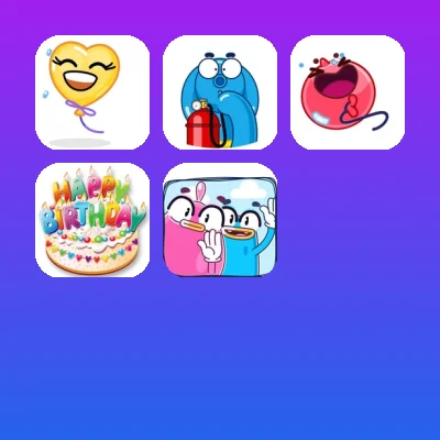 Balloons Telegram Stickers