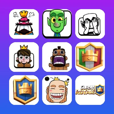 Clash Royale Telegram Stickers