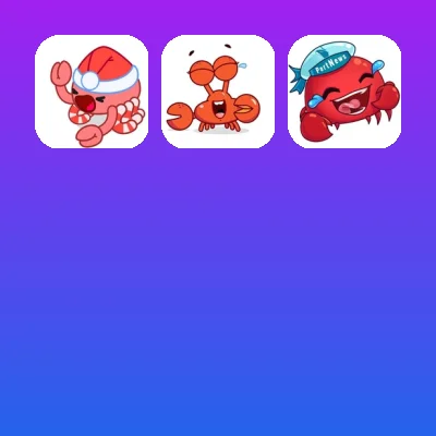 Crab Telegram Stickers
