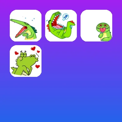 Crocodile Telegram Stickers
