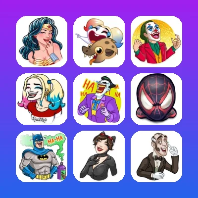 DC Comics Telegram Stickers