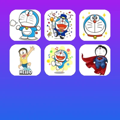 Doraemon Telegram Stickers