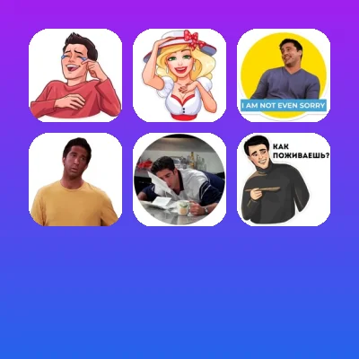 Friends Telegram Stickers