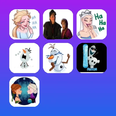 Frozen Telegram Stickers