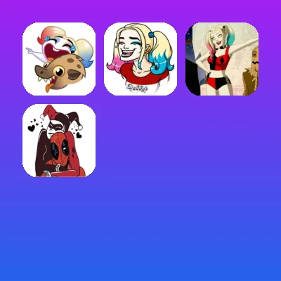 Harley Quinn Telegram Stickers