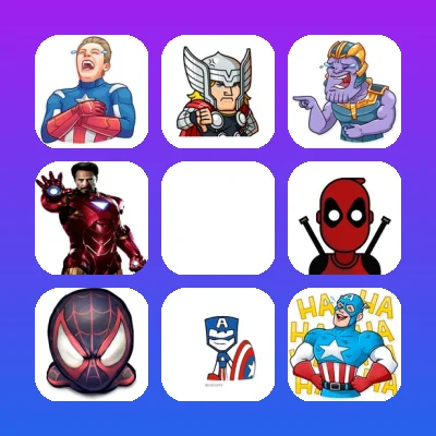 Marvels Telegram Stickers List
