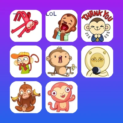 Monkey Telegram Stickers