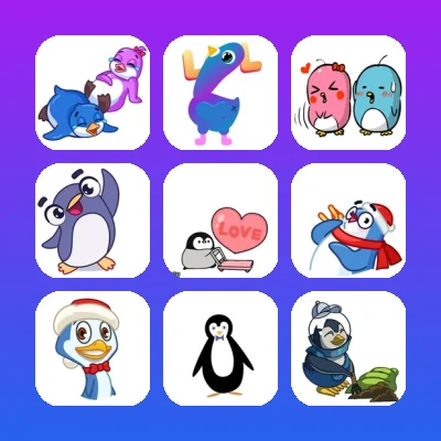 Penguins Telegram Stickers