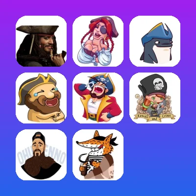 Pirates Telegram Stickers