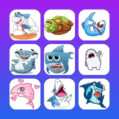 Shark Telegram Stickers