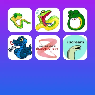 Snake Telegram Stickers