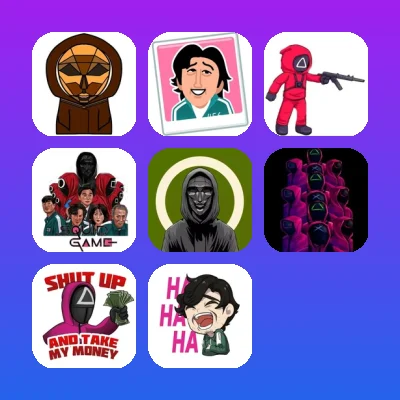 Squid Game Telegram Stickers