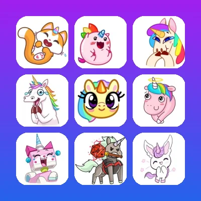 Unicorns Telegram Stickers