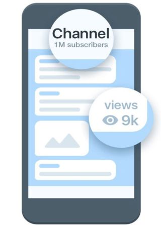 Telegram channel feature