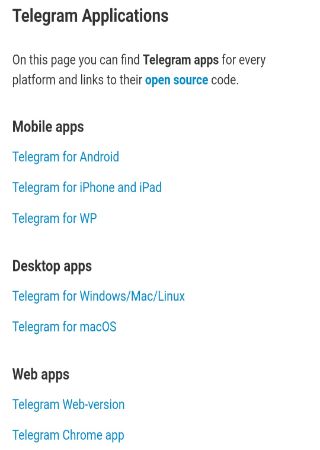 Telegram Multi Platform