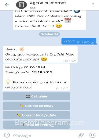 AgeCalculatorBot step 3