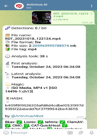 AntivirusAIbot bot step 2