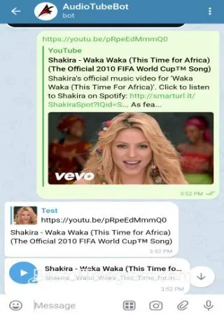 AudioTubeBot preview 2