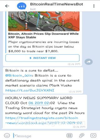 BitcoinRealTimeNewsBot step 4