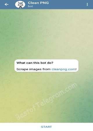 CleanPNGRoBot bot step 1