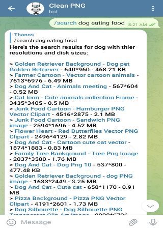 CleanPNGRoBot bot step 2