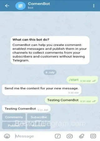 ComenBot preview 2