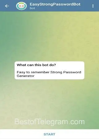 Easy Strong Password Bot preview 1