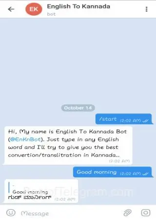 English to Kannada preview 2