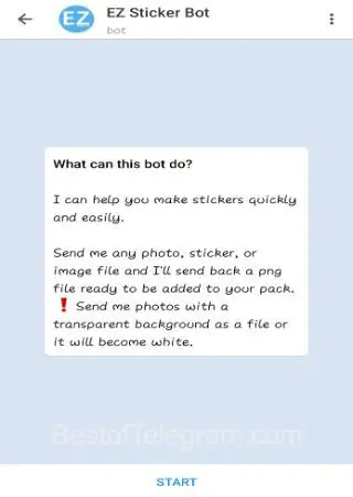 EZ Sticker Bot preview 1