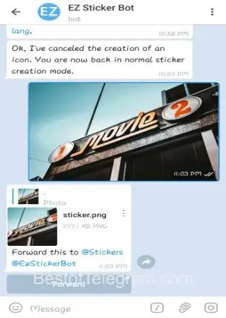EZ Sticker Bot preview 2