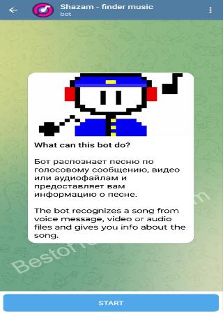 FinderShazamBot step 1