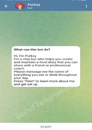 ForksyBot bot step 1