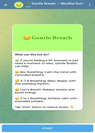 🌿 Gentle Breath — Mindful Guidance preview 1