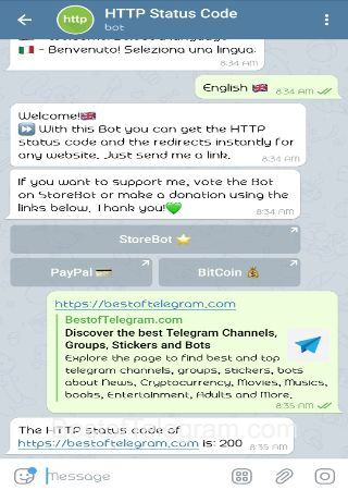 HttpResponse Botbot step 3