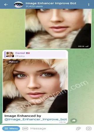 Image Enhancer Improve Bot preview 2