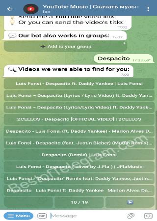 JustYoutubeMusicBot bot step 2