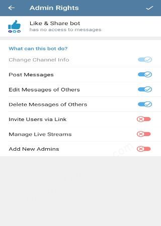 Likeandsharebot bot step 3