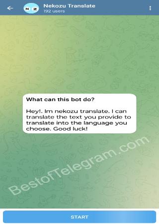 NekoTransBot step 1