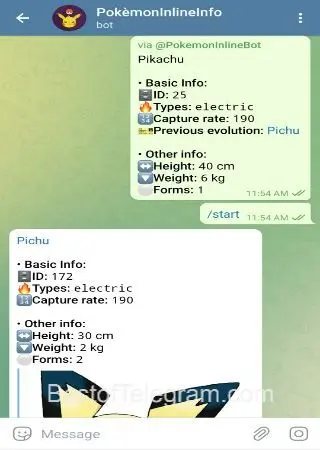 Pokèmon Inline Info preview 2