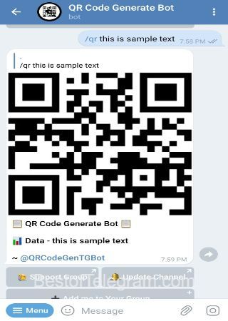 QRCodeGenTGBot step 2