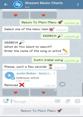 ShazamMusicChartsBot step 3