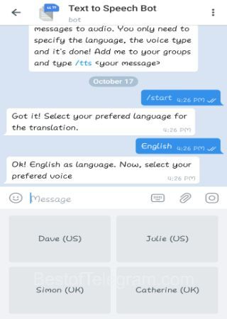 text to speech bot