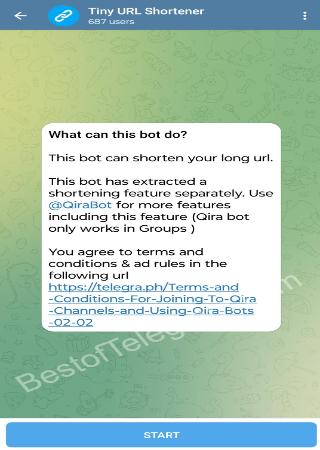 TinyUrlShorterBot step 1