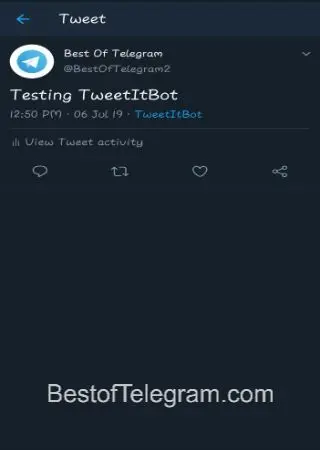 TweetItBot preview 4